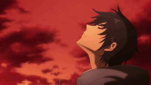 Sung Jin Woo Enjoying The Strong Wind GIF