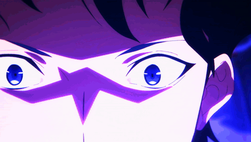 Sung Jin Woo Transforming Into Shadow Monarch GIF