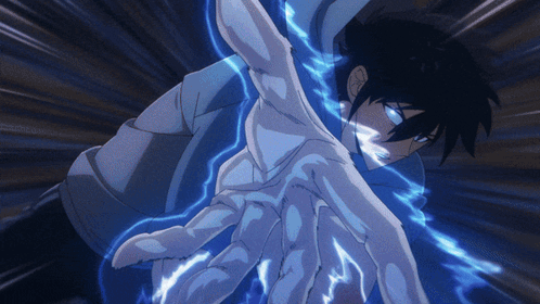 Sung Jin Woo Using His Rulers Authority GIF