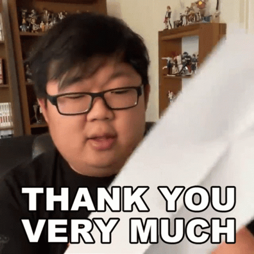 SungWon Cho Thank You Very Much GIF