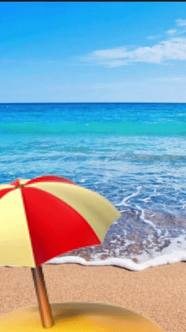 Sunny Beach Fireworks Meme GIF