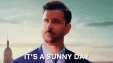 Sunny Day Bollywood Hrithik Roshan Reaction Meme GIF