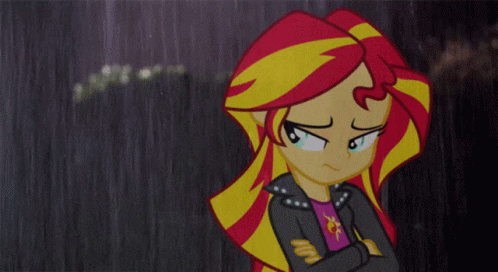 Sunset Shimmer From My Little Pony Equestria Girls GIF