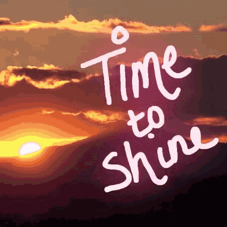 Sunset With Time To Shine GIF