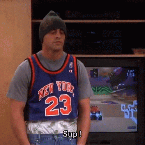 Basketball Player Says Sup GIF