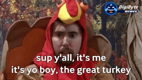Sup Turkey Meme Guy GIF