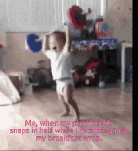 Super Baby Strong Funny Meme GIF