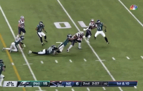 Super Bowl Crunch Time Touch Down GIF