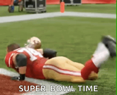 Super Bowl Time Brock Purdy Push Up GIF