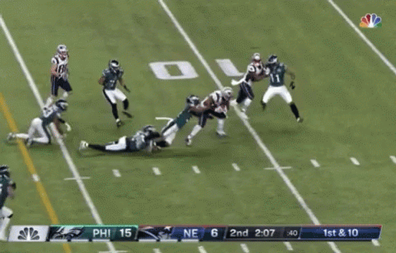 Super Bowl Crunch Time Touch Down GIF
