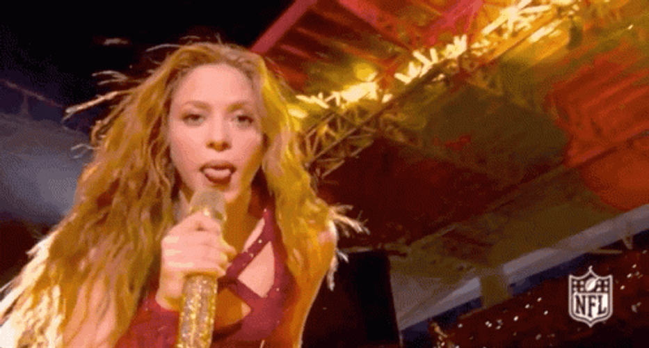 Super Bowl Half Time Performance Shakira GIF