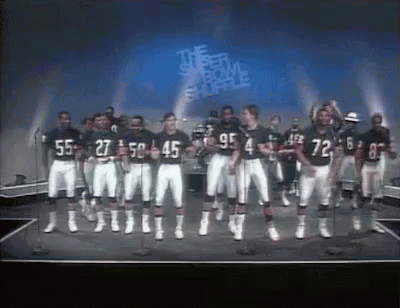 Super Bowl Shuffle Dance Performance GIF