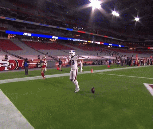 Super Bowl Shuffle Touchdown Celebration GIF