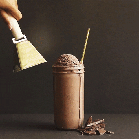 Super Chocolate Milkshake GIF