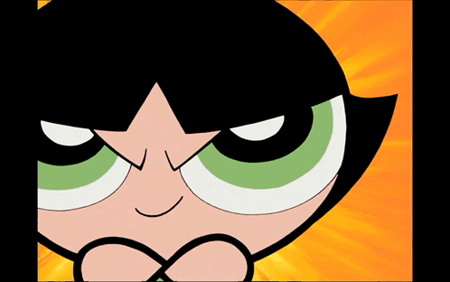 Super Confident Buttercup GIF