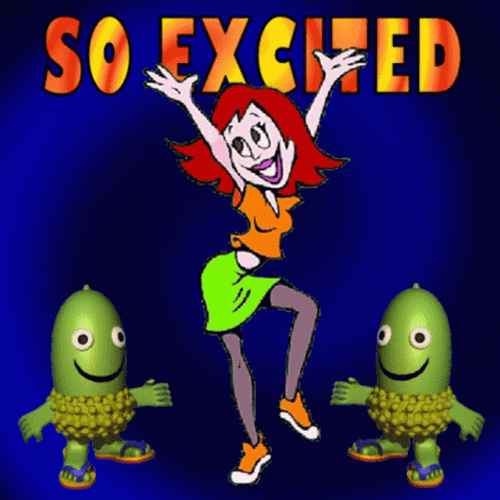 Super Excited Princess Anna So Excited GIF