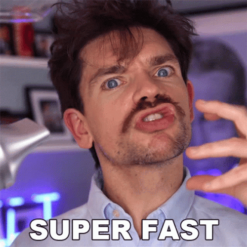 Super Fast Robin James GIF