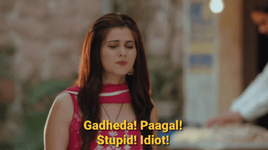 Super Idiot Lady GIF