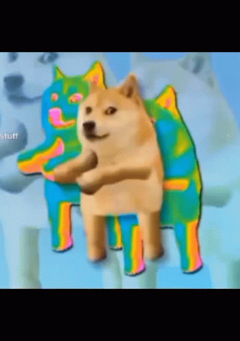Super Idol Shiba Cute Dance GIF