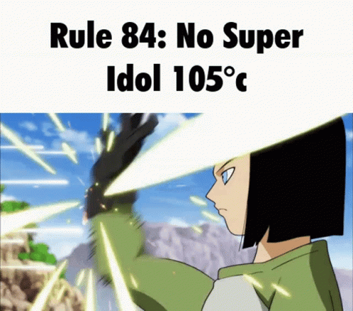 Super Idol Android 17 Hand Turning GIF
