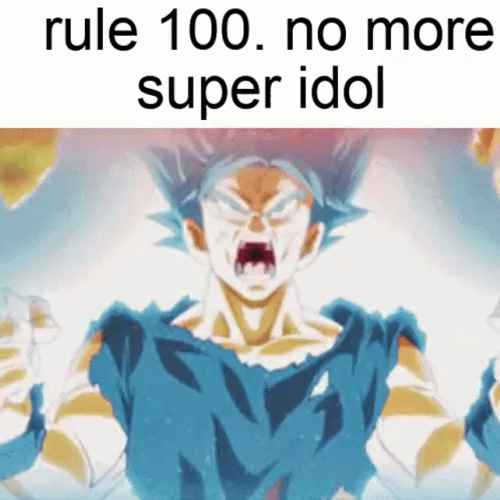 Super Idol Goku Super Saiyan GIF