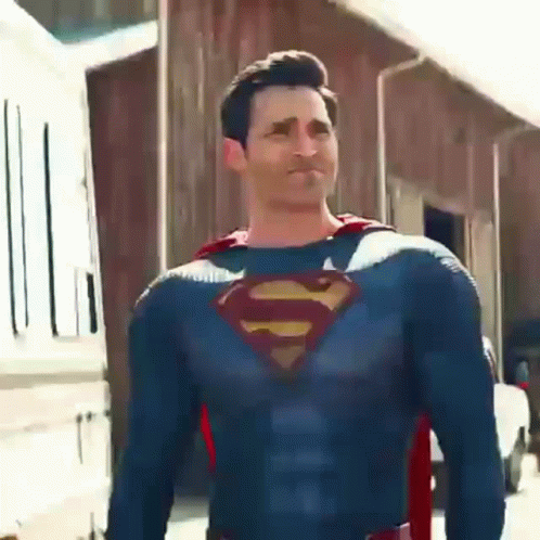 Super Man Lift Off GIF