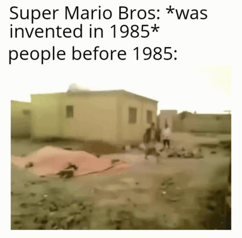 Super Mario Bros Invented In 1985 GIF