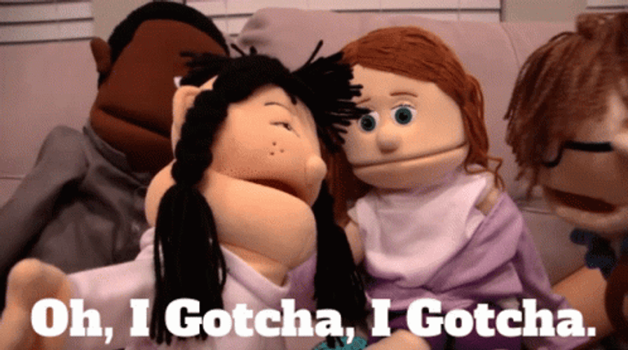 Super Mario Logan Puppets Gotcha GIF
