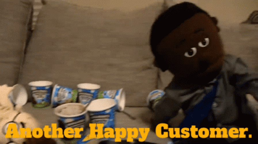 Super Mario Logan Tyrone Puppet Customer Service GIF
