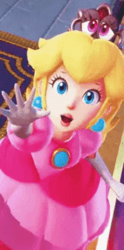 Super Mario Odyssey Princess Peach GIF