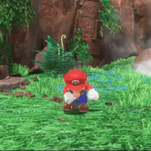 Super Mario Odyssey Victory GIF