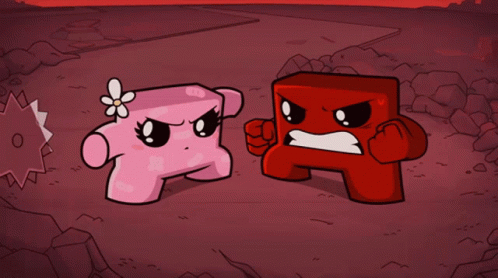 Super Meat Boy Bandage Girl Blade GIF