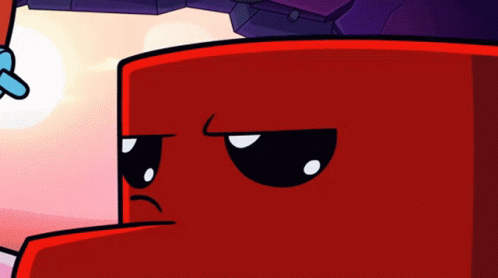 Super Meat Boy Kiss Nugget GIF