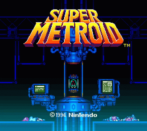 Super Metroid Nintendo Game GIF
