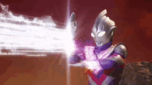 Super Power Attack Ultraman Win GIF