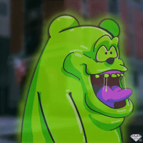Super Rare Bears Goofy Meme Ghost GIF