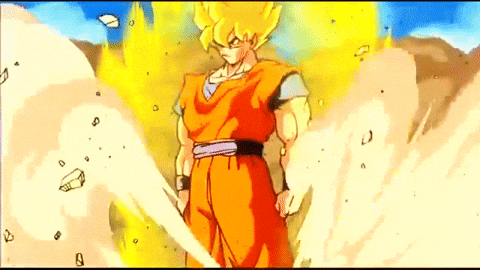 Super Saiyan Baby Goku GIF