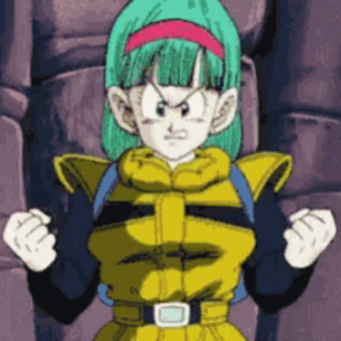 Super Saiyan Bulma Dragon Ball Z GIF