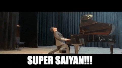 Super Saiyan Explosion Meme GIF