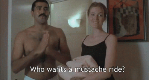 Super Troopers Mustache Ride GIF