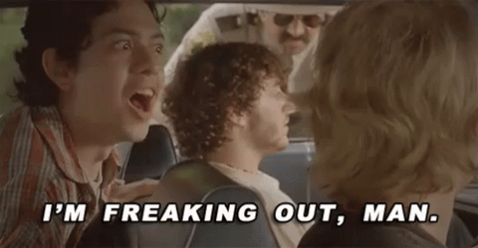 Super Troopers Freaking Out GIF
