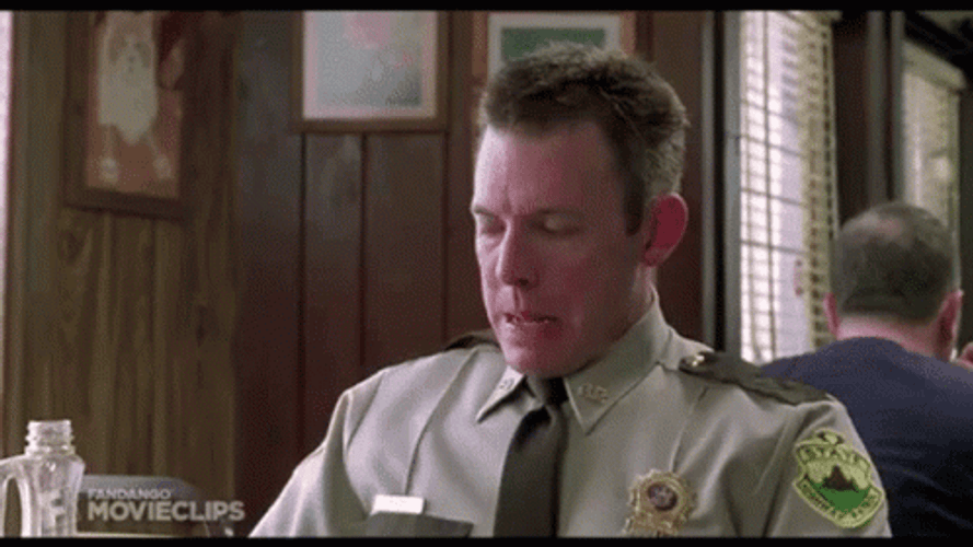 Super Troopers Man Drinking GIF
