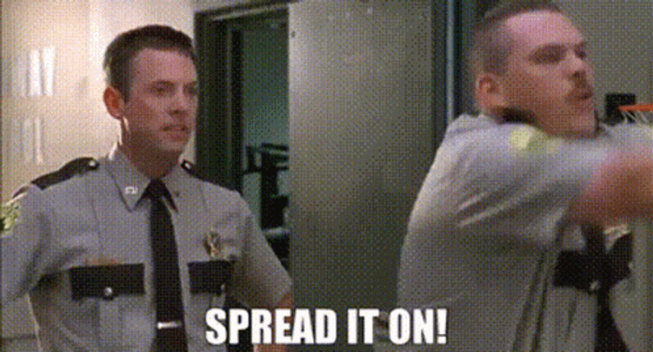 Super Troopers Spread It On GIF