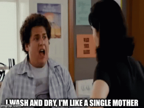 Superbad Jonah Hills Says I Wash And Dry GIF
