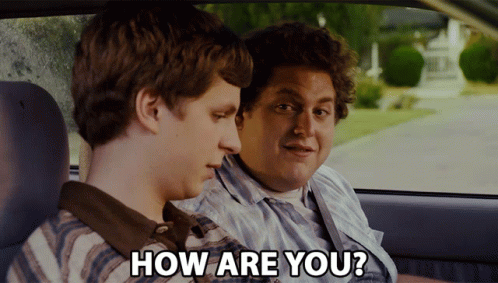 Superbad Jonah Hill Asks How Are You GIF