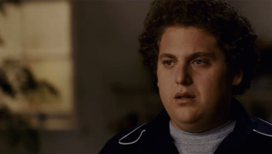 Superbad Jonah Hill Smiling While Talking GIF