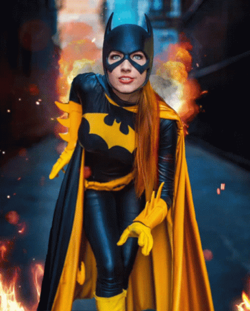 Superhero Supreme Batwoman Starring GIF
