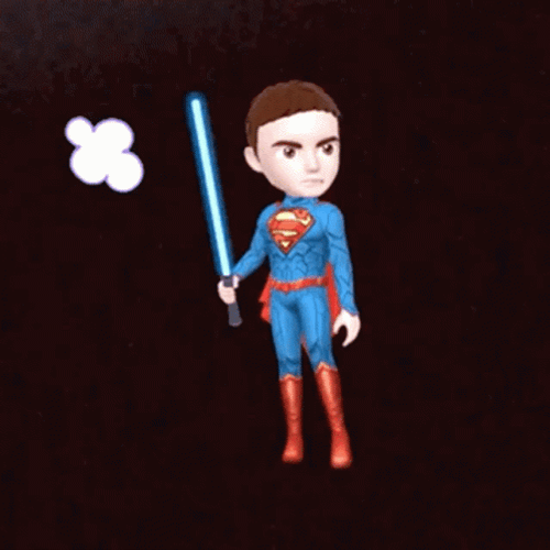 Superhero Supreme Superman Art GIF