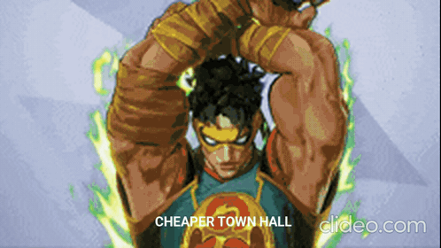Superhero with Cheaper Town Hall
