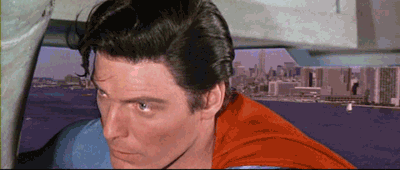 Superman Electric Nail GIF